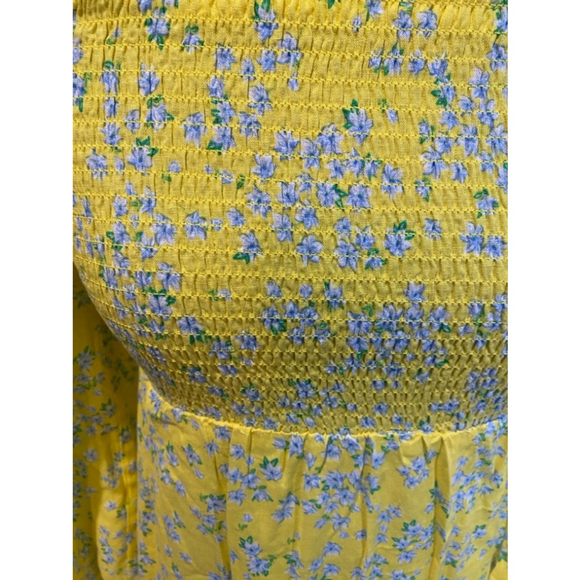 Draper James Yellow Spring Dress XS - Picture 2 of 4